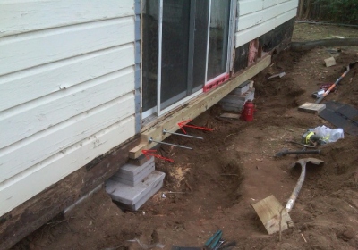 Machinery Used For Repairing Home Foundation