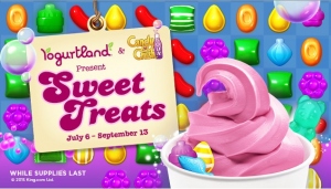 Yogurtland Candy Crush Saga