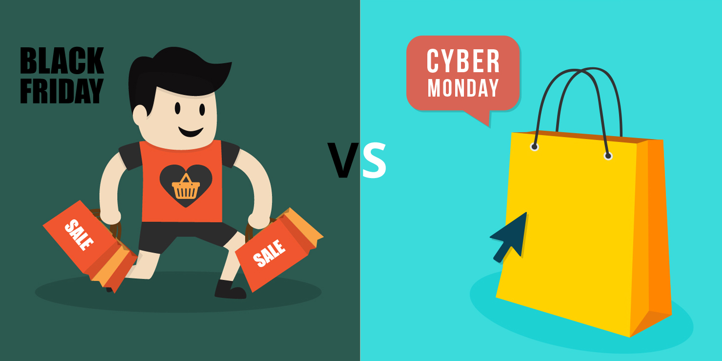 The Real Difference between Black Friday and Cyber Monday