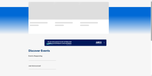 AXS primary ticketing homepage