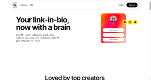 Bio.link free link-in-bio home page