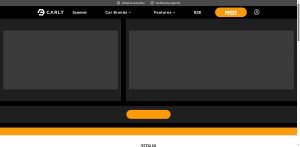 Carly car diagnostics app homepage