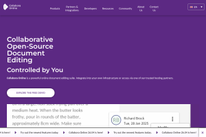 Collabora Office homepage