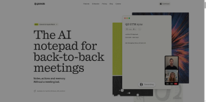 Granola bot-free AI meeting notes homepage