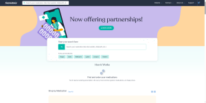 Honeybee Health low-cost mail-order pharmacy homepage