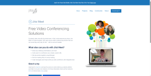 Jitsi Meet product page