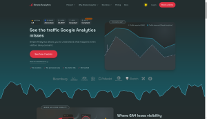 Simple Analytics privacy-first web analytics homepage