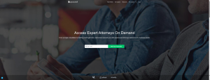 UpCounsel hire an attorney marketplace homepage