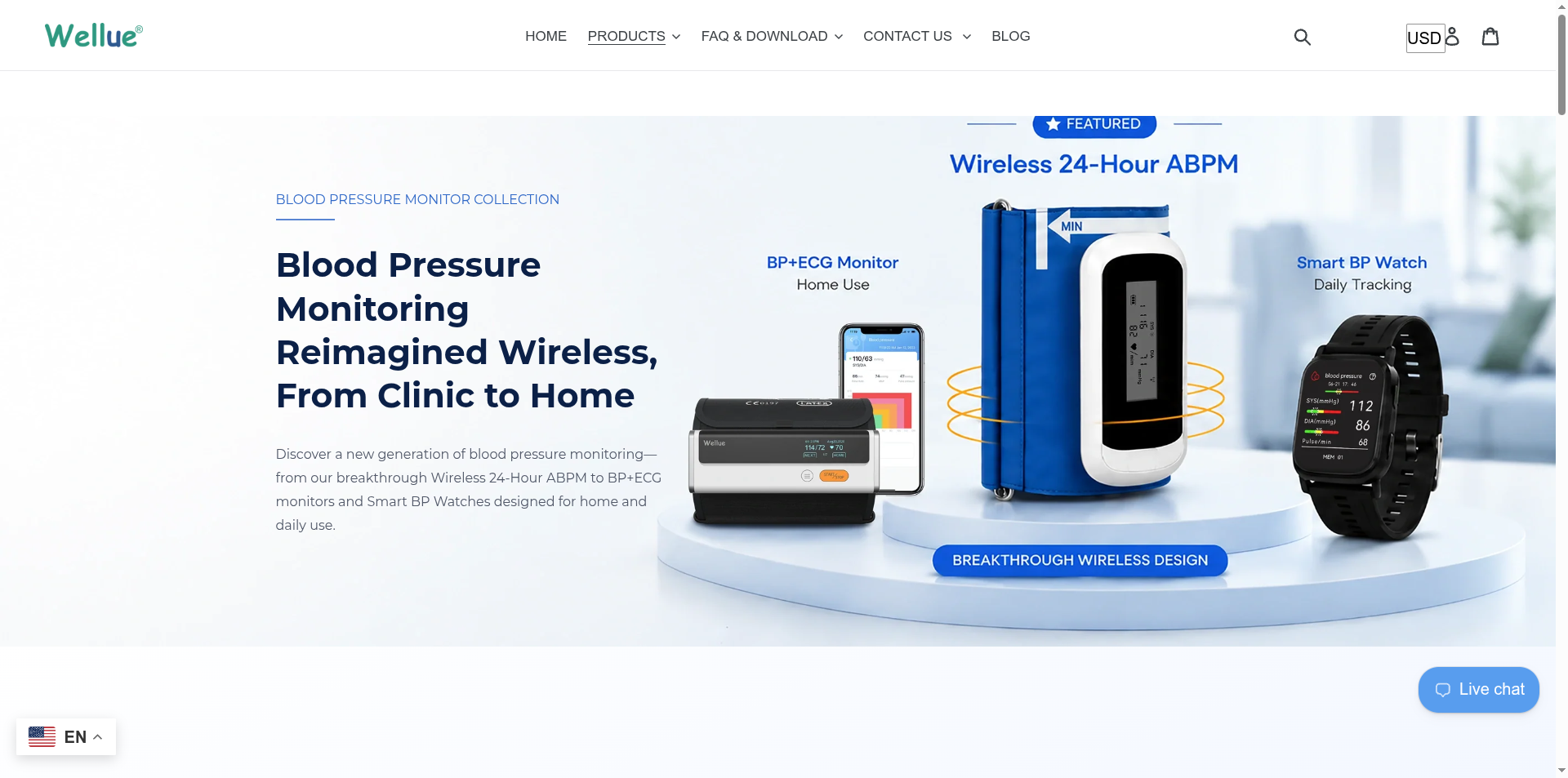 A home blood pressure monitor lineup that pairs cuff readings with heart-rhythm features