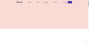 Whereby video meeting product page