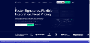 Xodo Sign e-signature home page