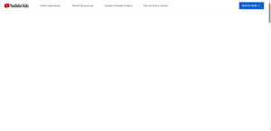 YouTube Kids parents information page